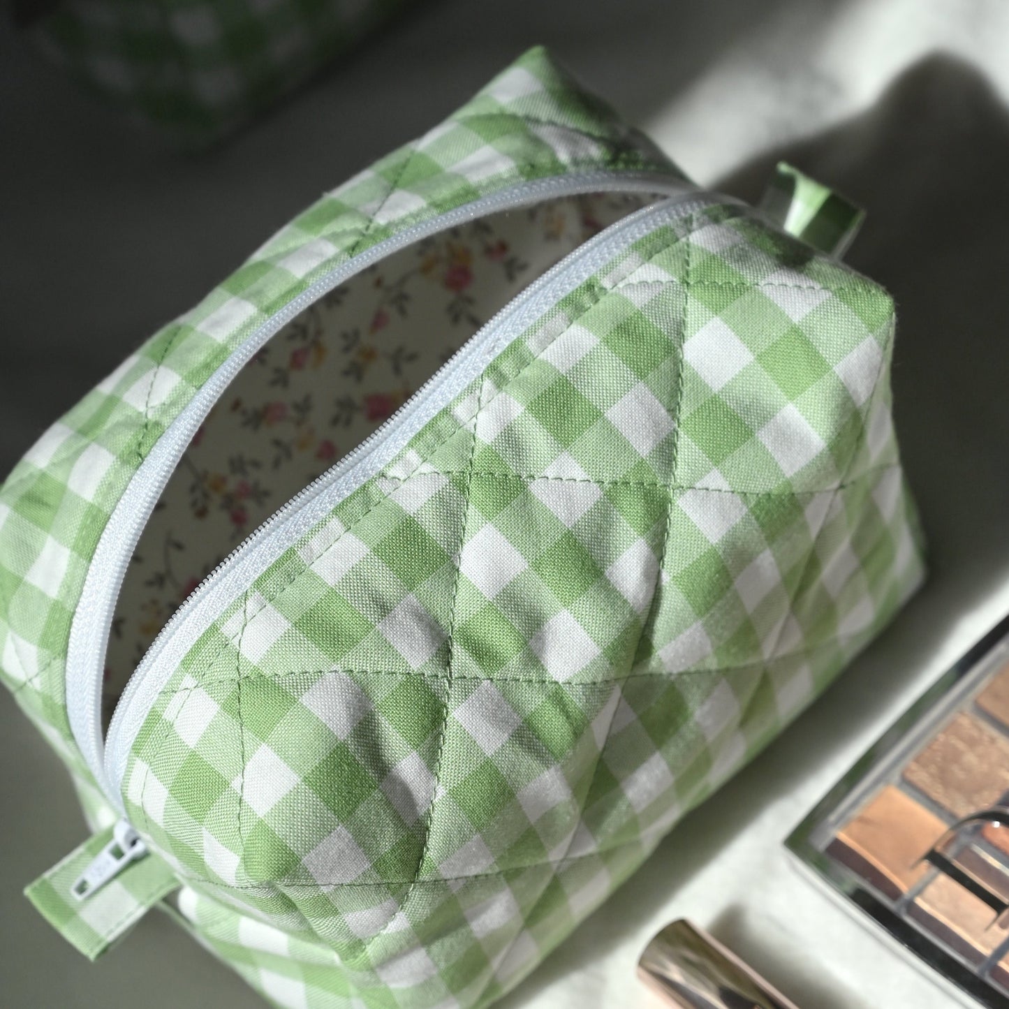 Dream Beauty Case - Gingham Saide Milano