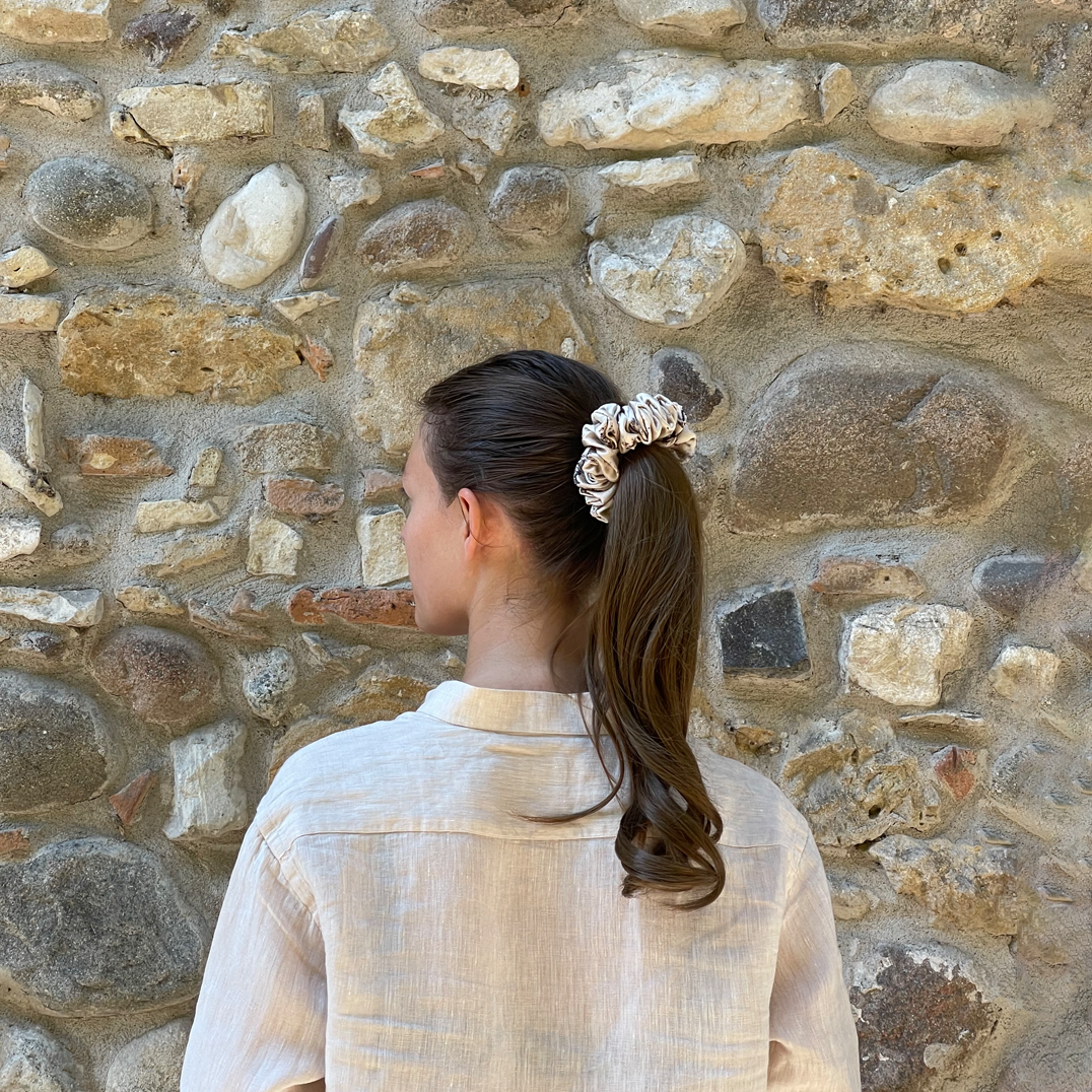 Espresso Scrunchie Saide Milano