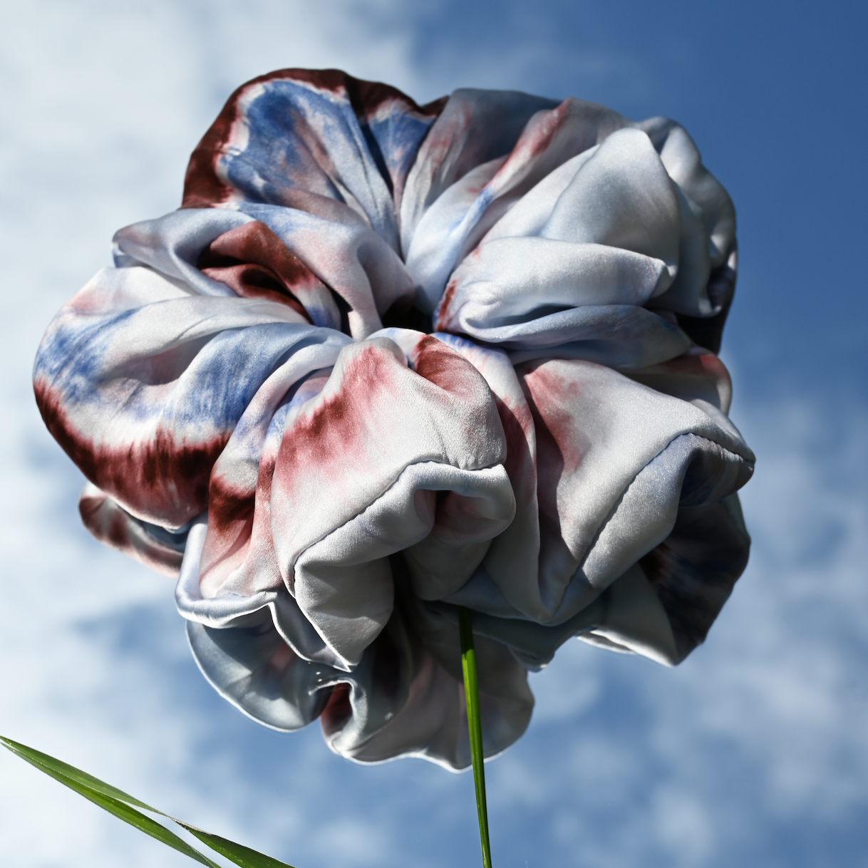 Flower Scrunchie - Ortensia Saide Milano