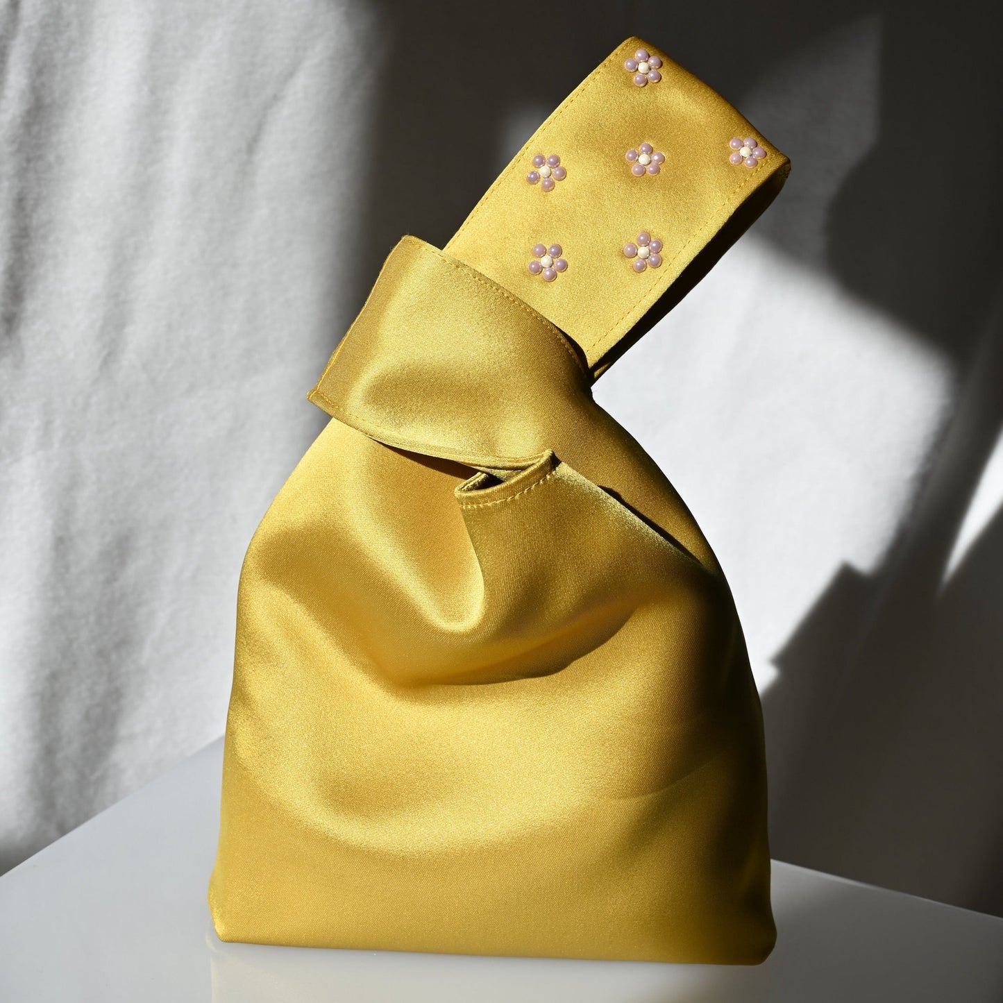 The Knot Bag - Senape Saide Milano