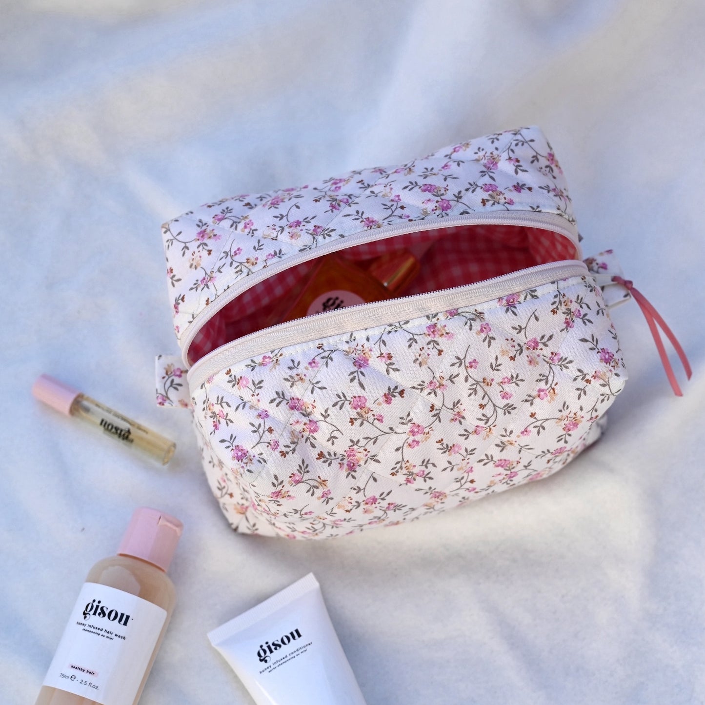 Beauty Case - Flora Pink
