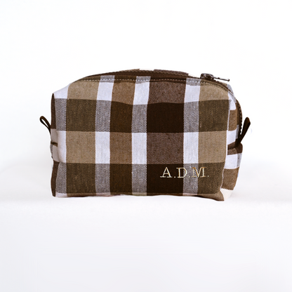 Beauty Case - Quadrettoni + iniziali mini