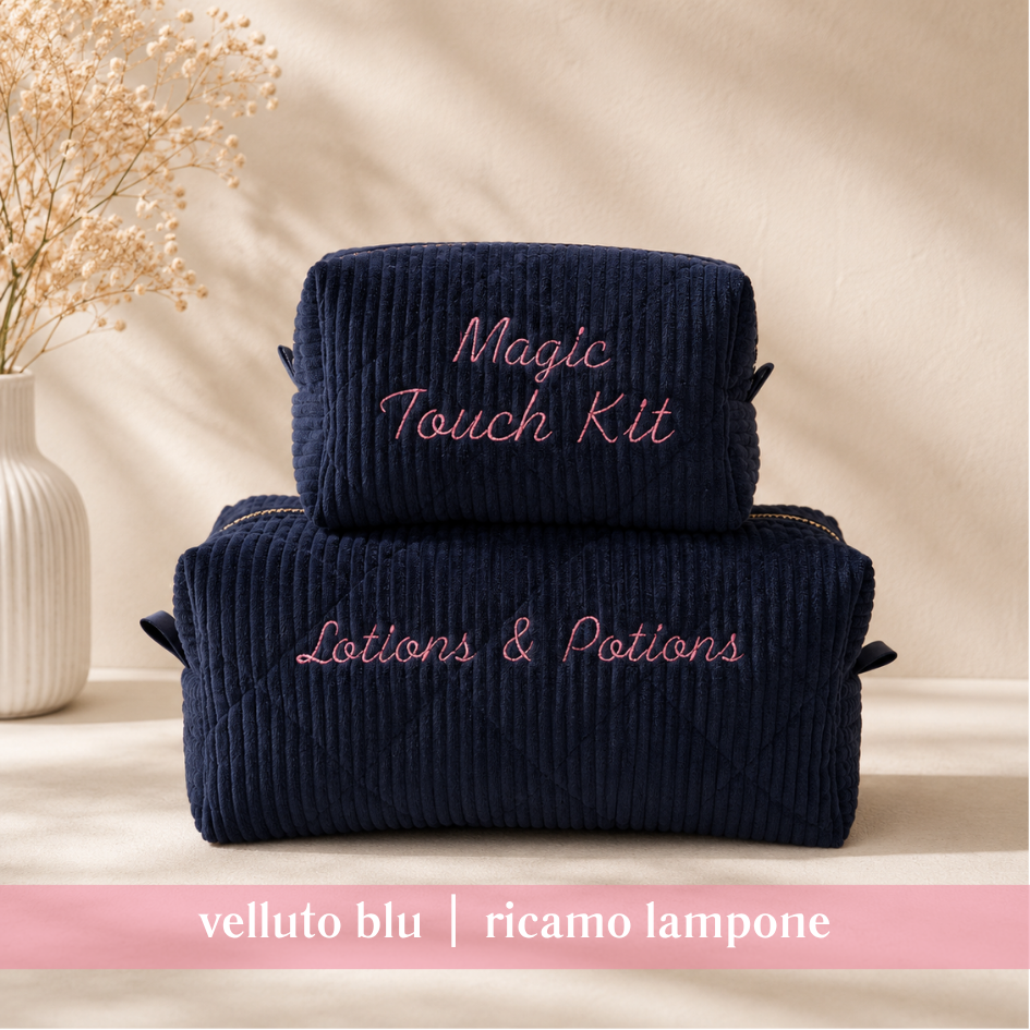 Beauty Case personalizzato scritte
