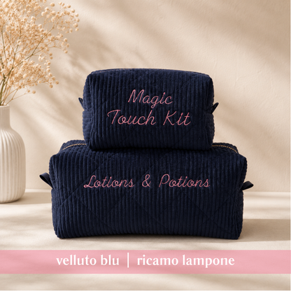 Beauty Case personalizzato scritte