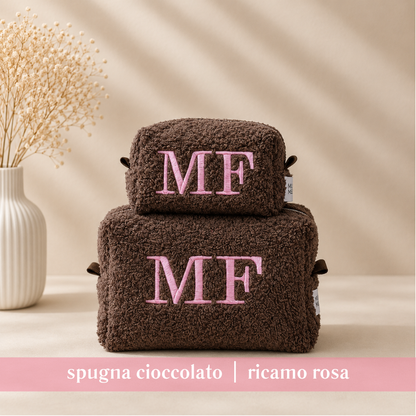 Beauty Case personalizzato scritte