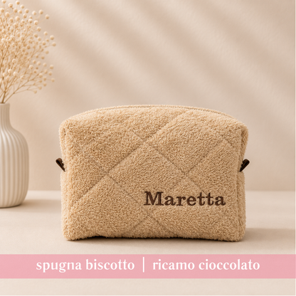 Beauty Case personalizzato scritte