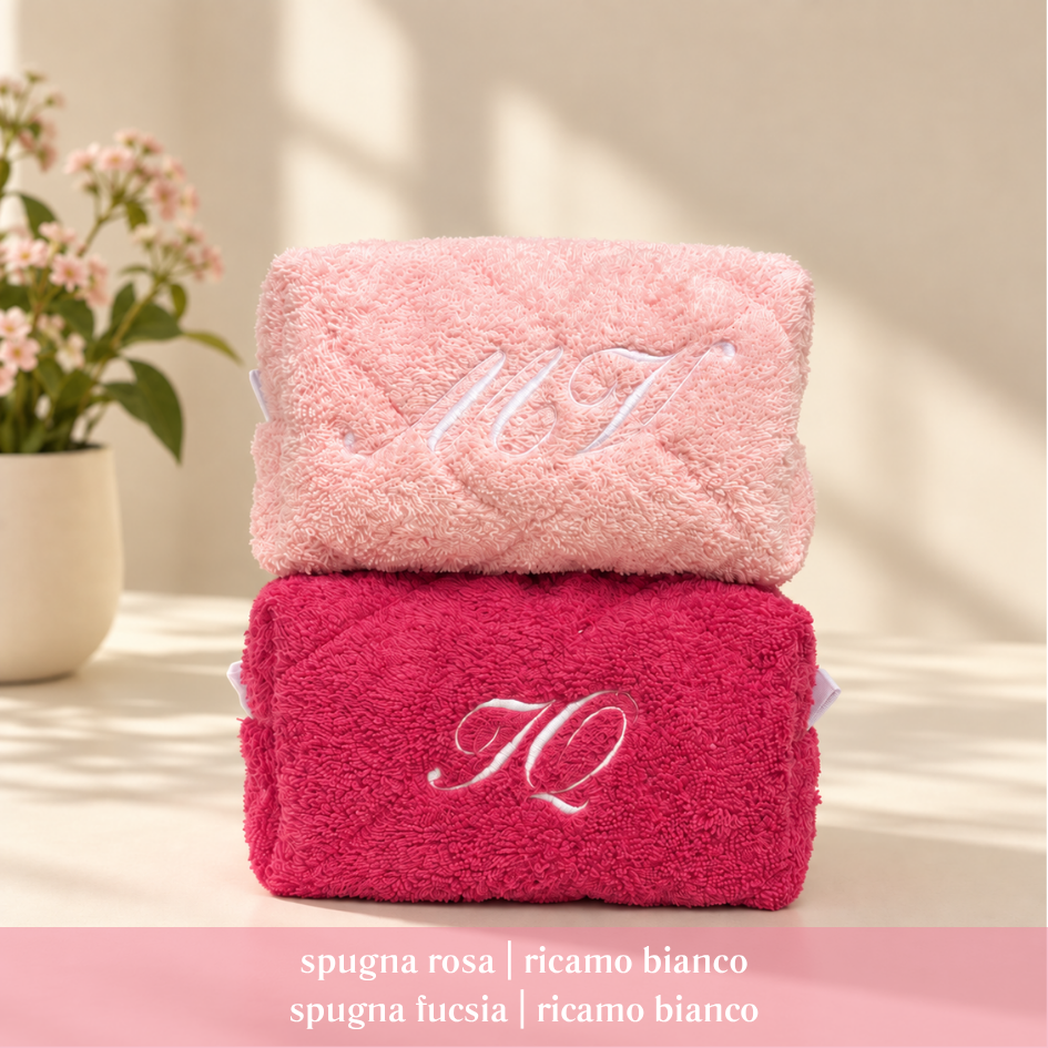Beauty Case personalizzato scritte