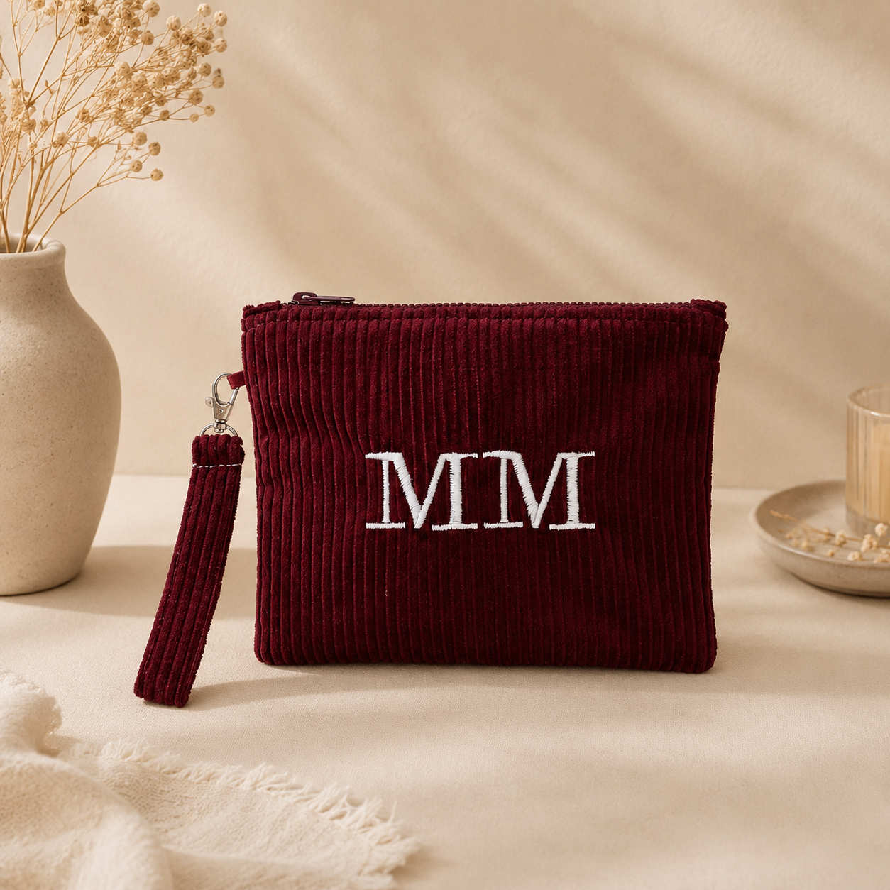 Flat Pouch personalizzata scritta