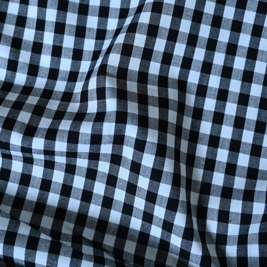 Gingham 0.5 nero