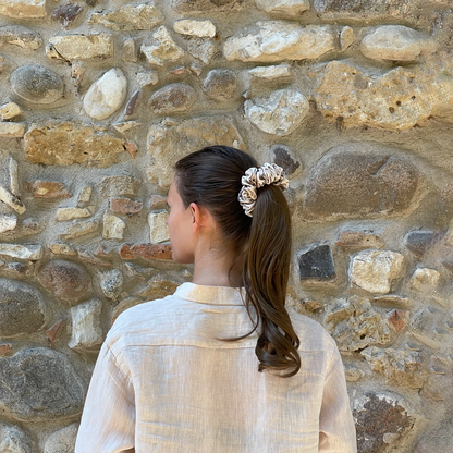 Espresso Scrunchie Saide Milano