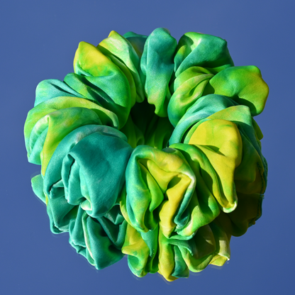 Flower Scrunchie - Aucuba Saide Milano