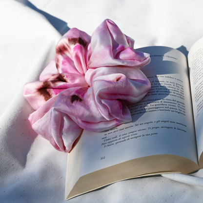 Flower Scrunchie - Magnolia Saide Milano