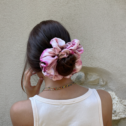 Flower Scrunchie - Magnolia Saide Milano