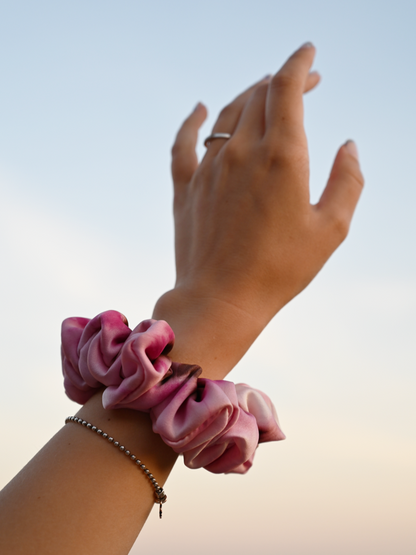 Flower Scrunchie - Magnolia Saide Milano