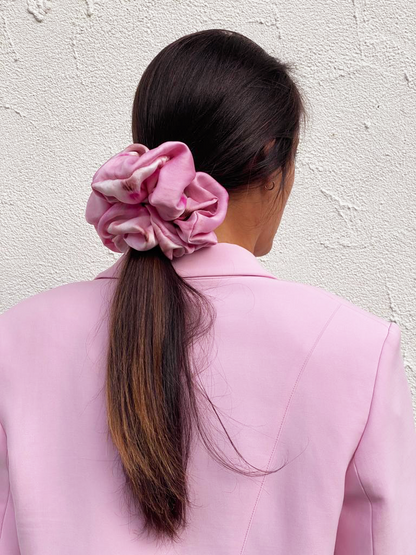 Flower Scrunchie - Magnolia Saide Milano