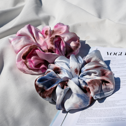 Flower Scrunchie - Ortensia Saide Milano