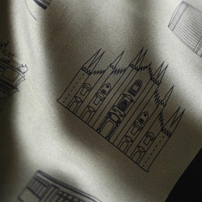 Foulard Milano | 70cm - Olive Saide Milano