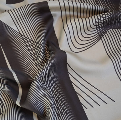 Foulard SAIDE | 90cm - Dark Brown Saide Milano