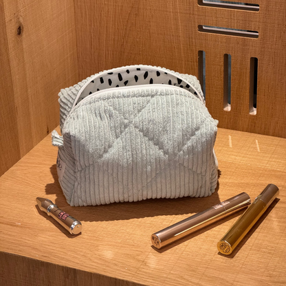 Beauty Case - Velluto + iniziali MAXI