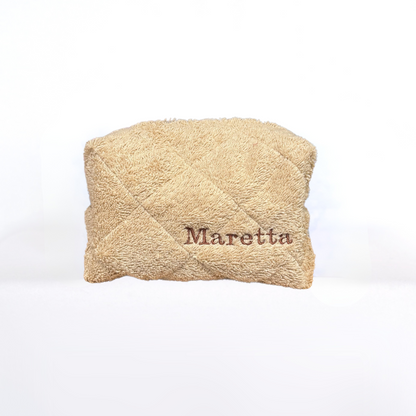 Beauty Case - Spugna + iniziali MAXI