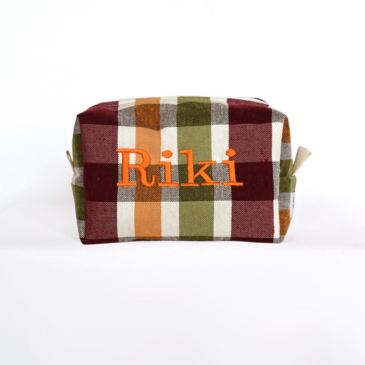 Beauty Case - Quadrettoni + nome