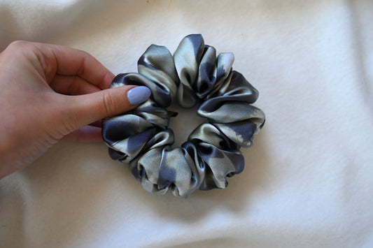 Scrunchie Verde Militare Saide Milano