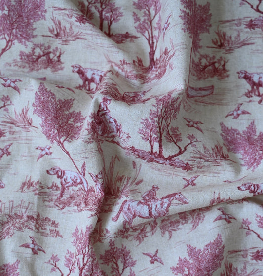 Toile De Jouy Rosso