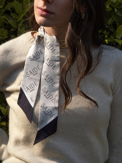 Twilly Monogram - Coconut Milk Saide Milano