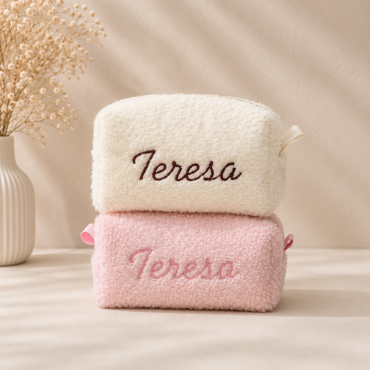 Beauty Case personalizzato scritte