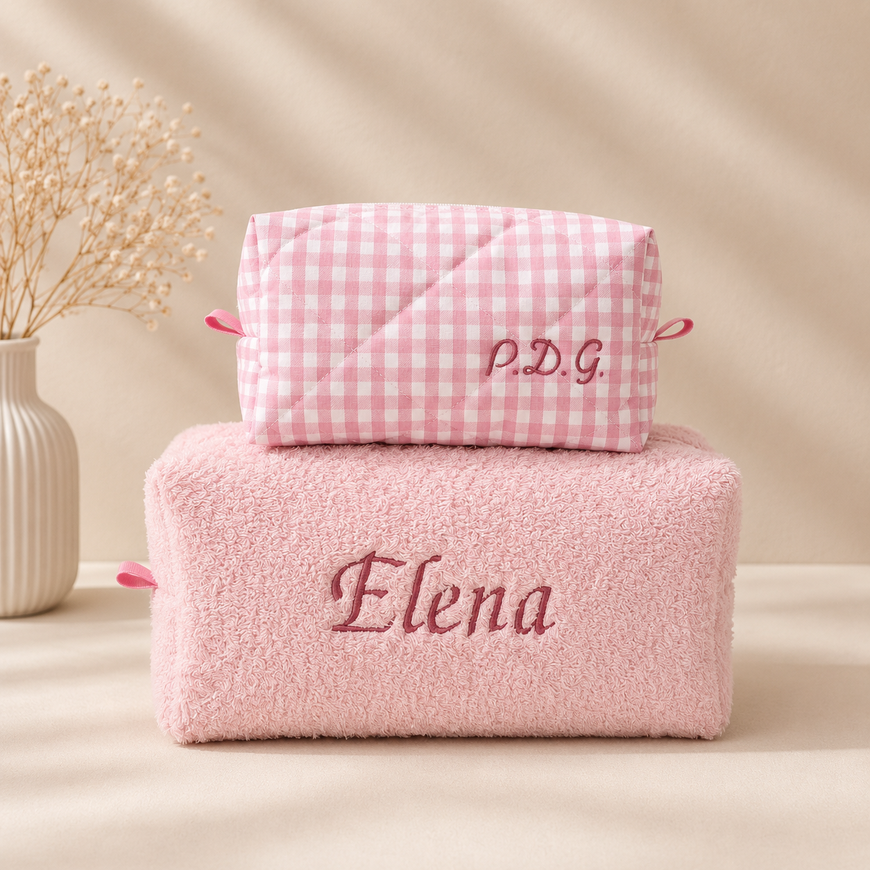 Beauty Case personalizzato scritte