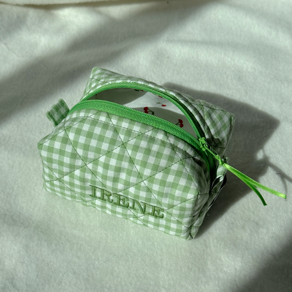 Beauty Case personalizzato scritte