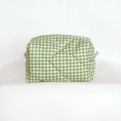 Beauty Case - Quadretti + iniziali mini