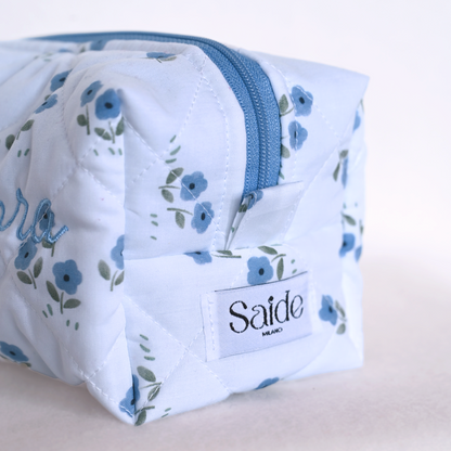 Beauty Case - Fiorellini + nome