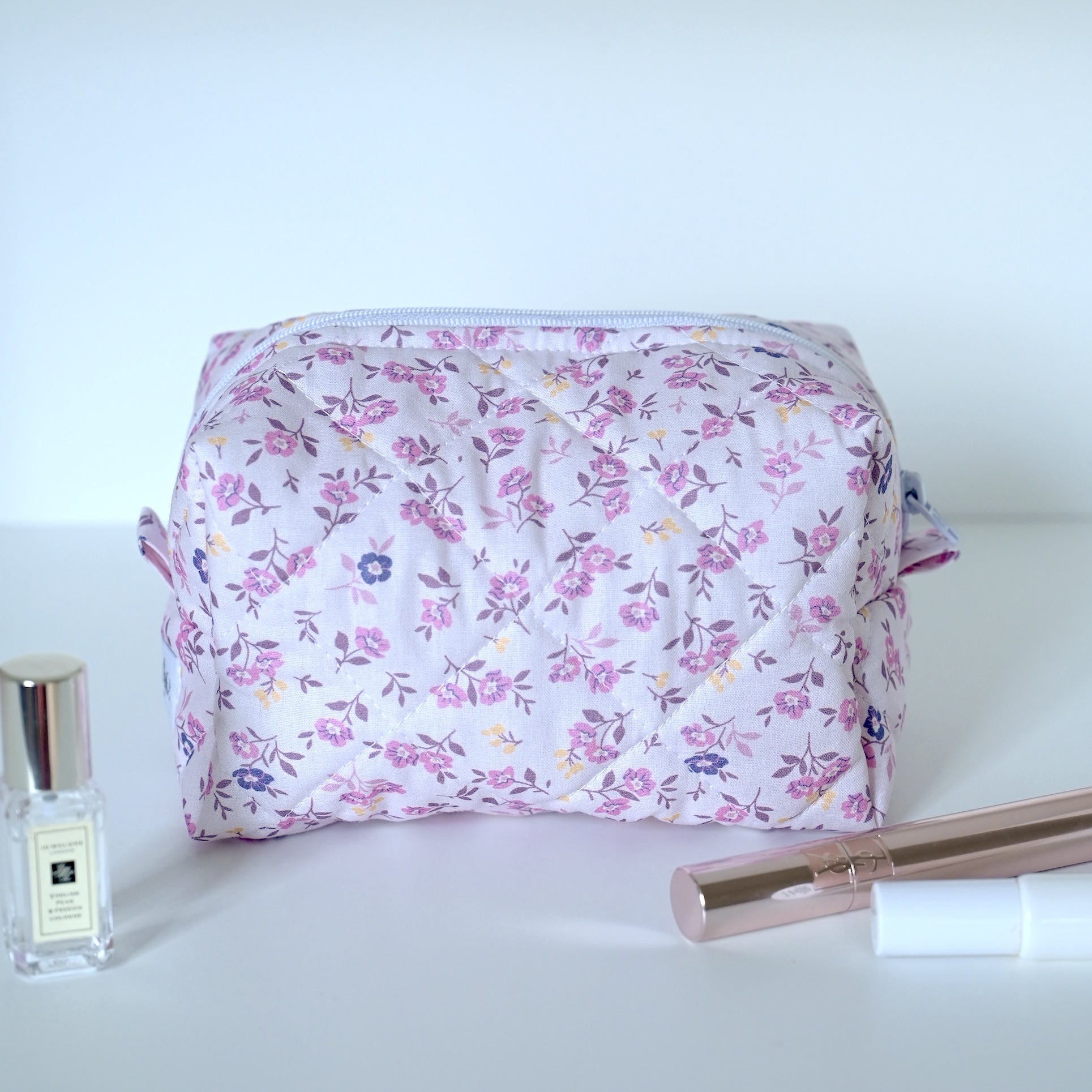 Beauty case in pelle bottalata nera | Santoni Shoes