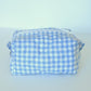 Beauty Case - Gingham 0.5cm