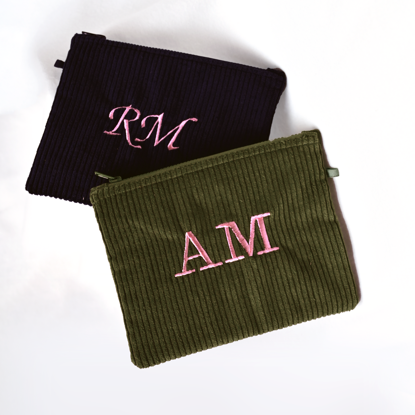 Flat Pouch Velluto + iniziale MAXI